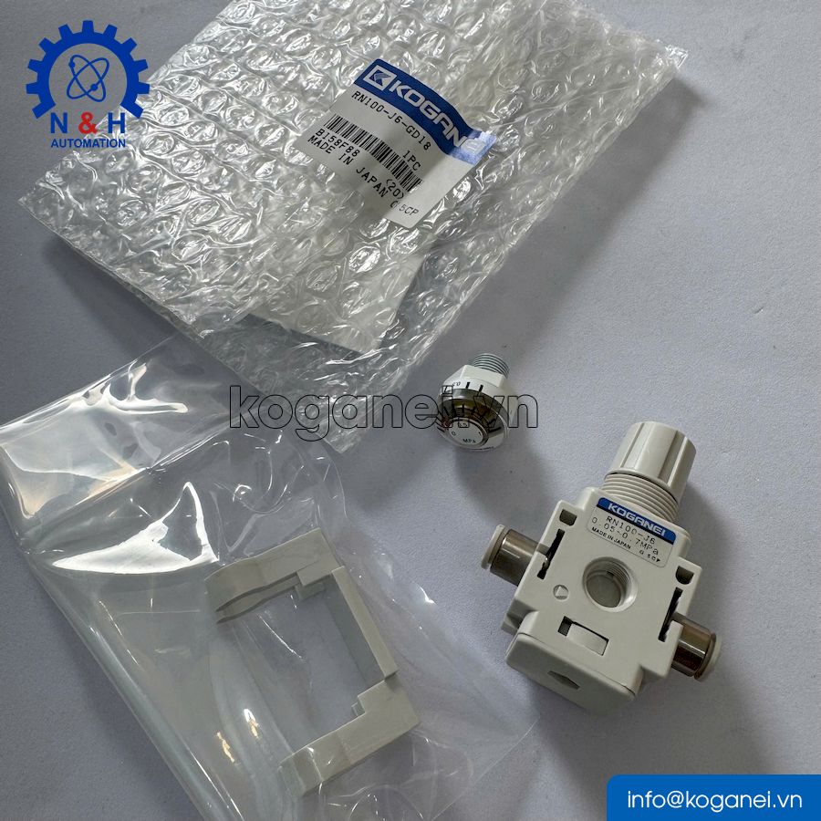 Điều Áp Khí Nén RN100-J6-GD18